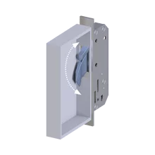 Türverriegelung autoLock AV3 Schwenkriegel 3D Darstellung